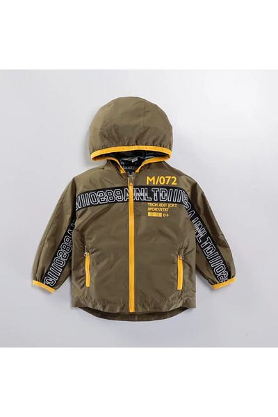 Midimod 6-14 Years Old Lined Hooded Boy's Raincoat