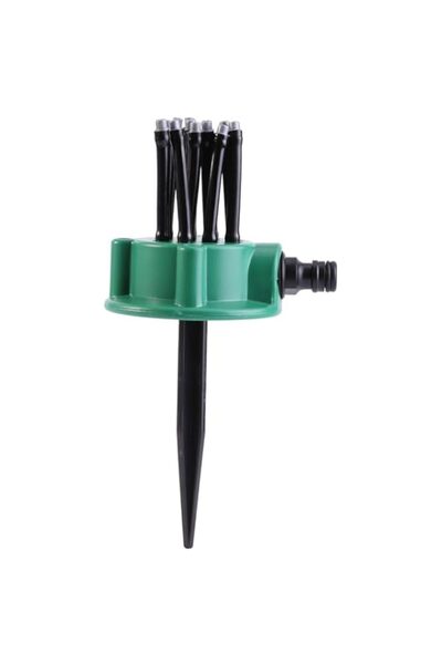 Generic رشاش حديقة خزنة، 12 رأس خرطوم لري نباتات الحدائق والخضروات بزاوية 360...