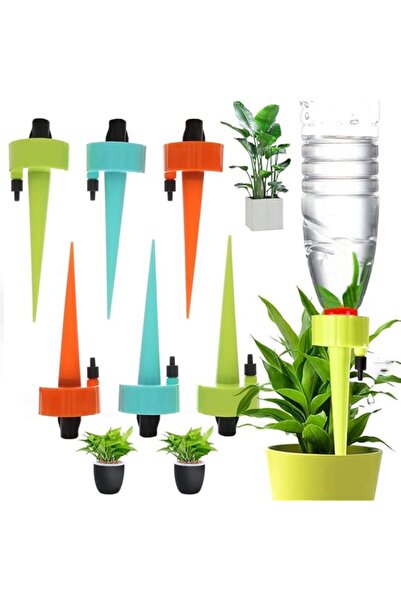 Generic NC 6 قطع سقي تلقائي للنباتات، أجهزة ري ذاتية للنباتات، نظام ري بالتنق...