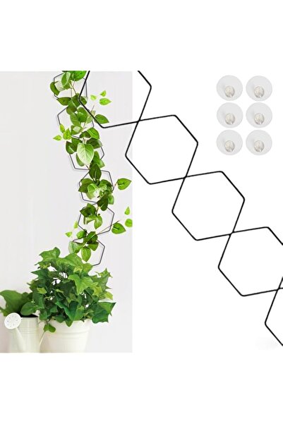 Generic تعريشة سلسلة للنباتات المتسلقة - 18 قطعة من تعريشة التسلق المعدنية مع...