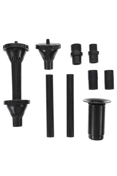 Generic بالوي 9 قطع نافورة المناظر الطبيعية، رشاشات العشب لمجموعة مصغرة رشاش ...