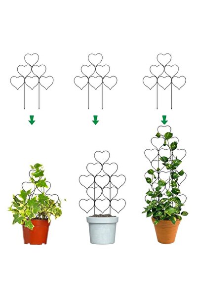 Generic Plant Trellis For Climbing Plants Indoor, Stackable Garden Trellis Fo...