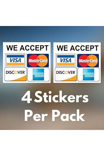 Generic ملصق فينيل ذاتي اللصق لبطاقات الائتمان من إيسبلاناد، عبوة من 4 قطع، ن...