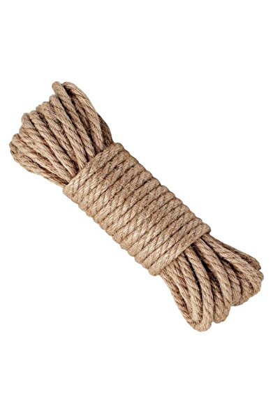 Generic حبل القنب LUOOV، حبل الجوت بسمك 6 مم، حبل القنب القوي الطبيعي، خيوط ا...