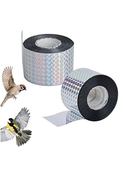 Generic شريط DELFINO طارد للطيور، شريط عاكس مزدوج الجوانب، صديق للبيئة، ثلاثي...