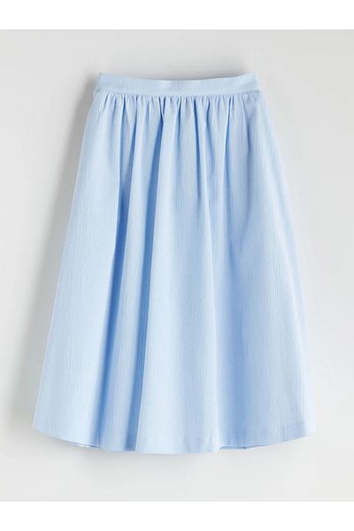LC Waikiki Lcw Kids Blue Elastic Waist Girl's Skirt