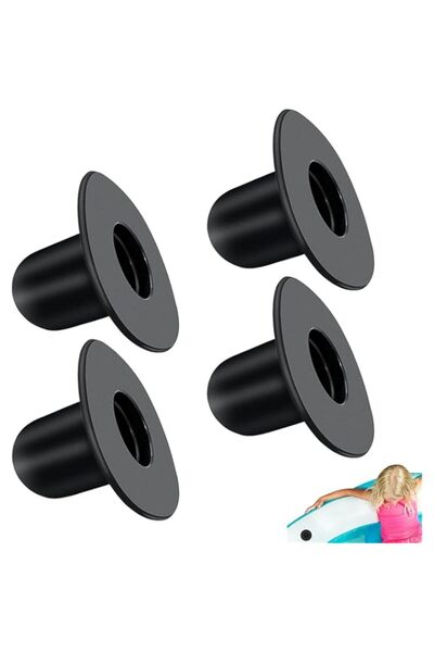 Generic سدادة صمام جدار حمام السباحة، عبوة من 4 قطع، سدادة بديلة لفتحة مضخة ا...