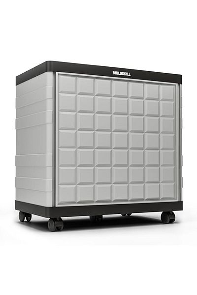 Generic Buildskill Inverter Trolley - Sturdy 100kg Inverter Stand for Home, Easy Install Inverter Trolley f