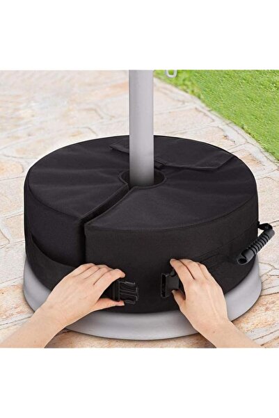 Generic ELECDON Patio Umbrella Base Weight Bag 18 Round Sand Stand Detachable...