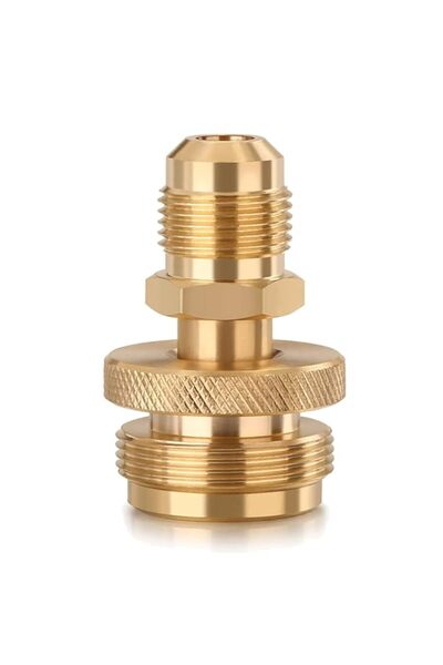Generic Bukela Portable 1LB Propane Tank Regulator Adapter 3/8 Inch Female Fl...
