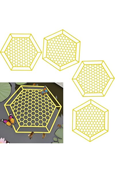Generic مجموعة بيج ثري المكونة من ٤ قطع: جزيرة النحل العائمة، ومحطة شرب النحل...