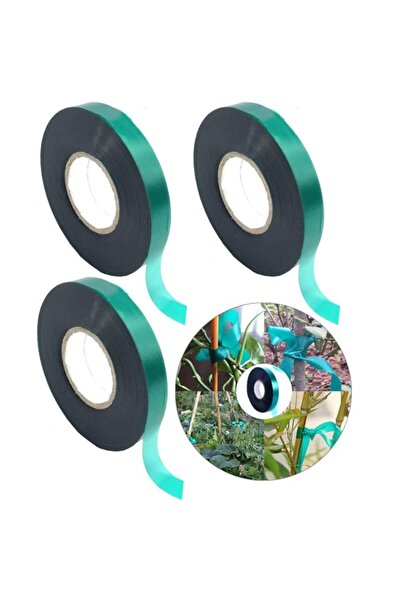 Generic 3 Rolls Stretch Tie Tape, Long 150 Feet Wide 0.5 Inch Garden Tie Tape...