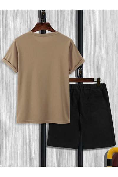 Hunors Sportswear & Company Unisex Dream Printed T-shirt-Shorts Set