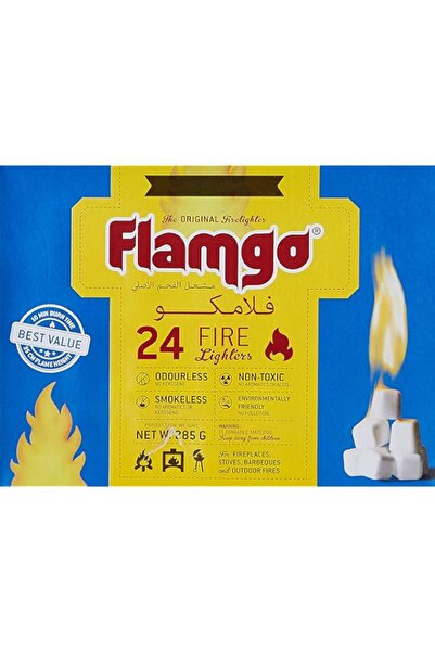 Generic Fire Lighters Charcoal Starter 24Pcs 285Grams 242459 Flamgo