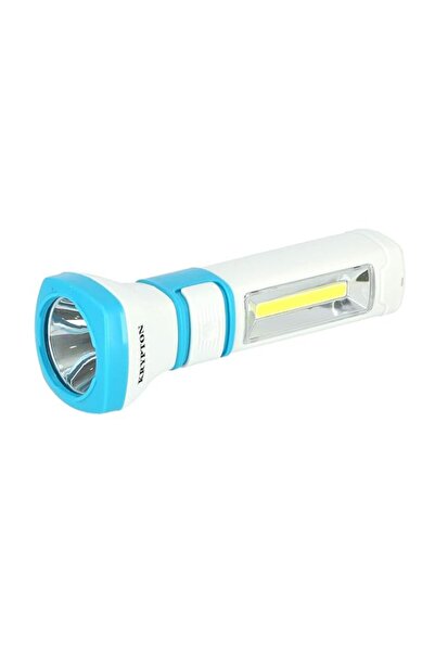 Generic Krypton Rechargeable LED Flashlight with Lantern, Blue/White, KNFL5087