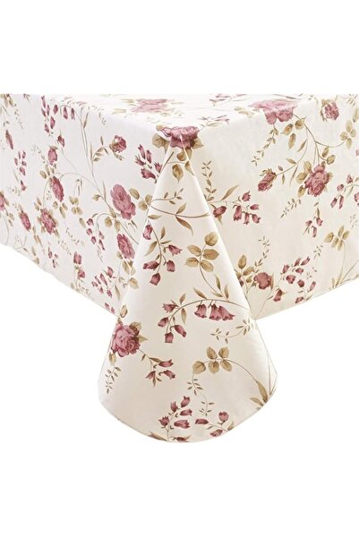 Generic مفرش طاولة من الفينيل عالي التحمل مع ظهر من الفلانيل، مقاوم للماء وال...