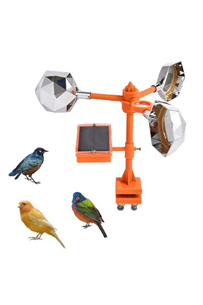 Generic جهاز طرد الطيور الوامض الدوار بزاوية 360 درجة - جهاز طرد الطيور المرئ...