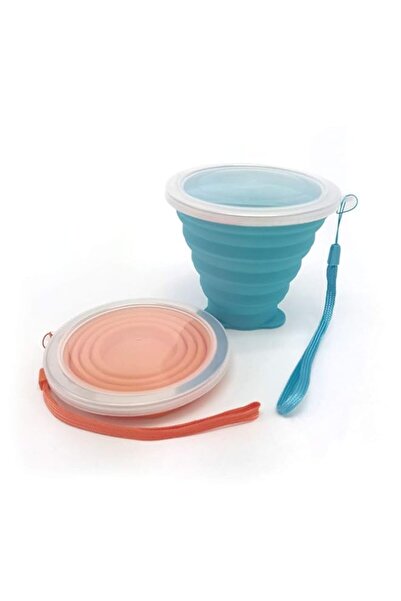Generic WAFJAMF Collapsible Cup, Folding Tea Travel Mug with Lids Silicone Mu...
