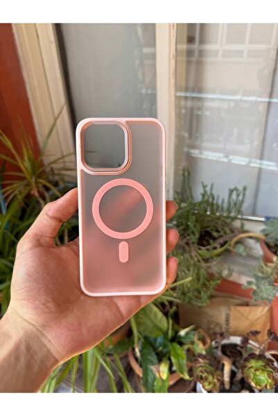 Apple iPhone 15 pro Max uyumlu Şık ve Dayanıklı POINT SKIN MagSafe Uyumlu