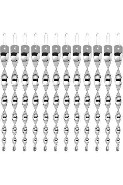 Generic HOGOOD 12Pcs Reflective Spiral Bird Repellent Device Hanging Decorati...