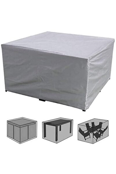 Generic مجموعة أغطية أثاث الحدائق المقاومة للماء من هوماركيت، وغطاء طاولة أري...