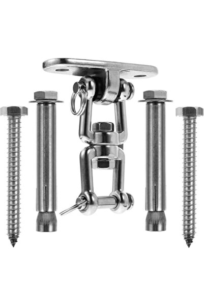 Generic طقم تعليق أرجوحة KASTWAVE، خطاف سقف عالي التحمل يدور 360 درجة، أرجوحة...