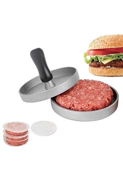 Generic Thymart Metal Hamburger Press Burger - Ideal for Making Formed Meat, ...