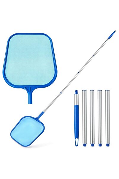 Generic شبكة ديفسيدار لتنظيف حوض السباحة، شبكة أوراق عميقة لحوض السباحة مع إط...