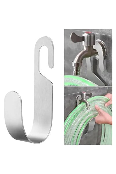 Generic حامل خرطوم حديقة معدني من يلاجوي، حامل خرطوم عالي التحمل، رف تخزين خر...