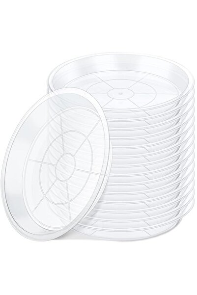 Generic Plant Saucer,15 Pack 8 Inch Heavy Duty Plant Pot Water Drip Trays, No...