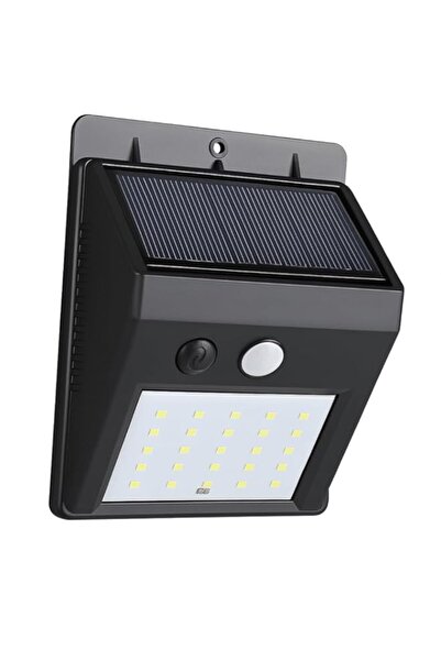 Generic مصباح حائط LED يعمل بالطاقة الشمسية من Fitto - مقاوم للماء، إضاءة خار...