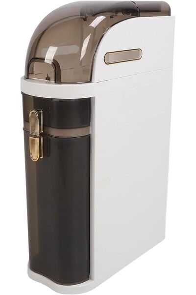 fannay خزانة أرضية للحمام، تصميم درج بلاستيكي متين، برج تخزين عمودي ضيق موفر ...