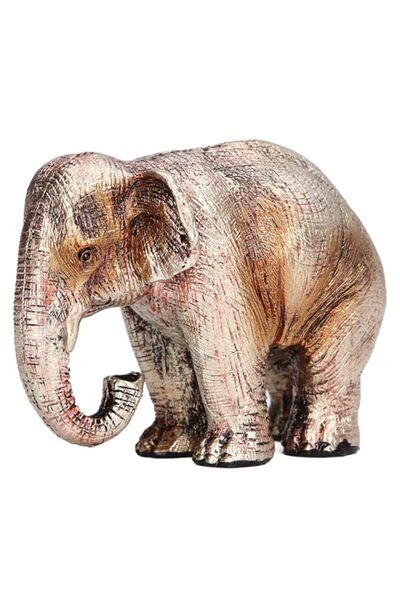 Generic Elegant Elephant Statue, Retro Exquisite Animal Sculpture Cute Elepha...