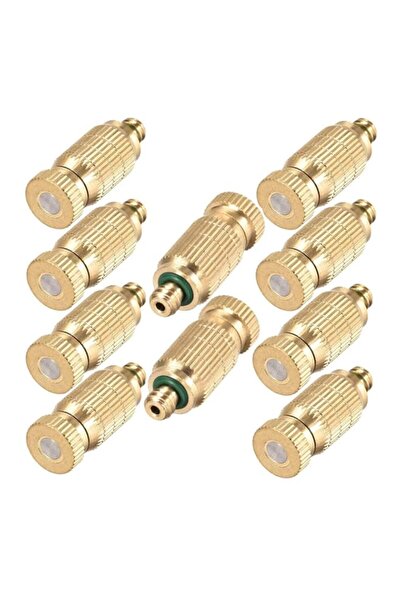 Generic فوهة رذاذ نحاسية MAKINGTEC، عبوة من 10 فوهات رذاذ عالية الضغط 10/24 U...