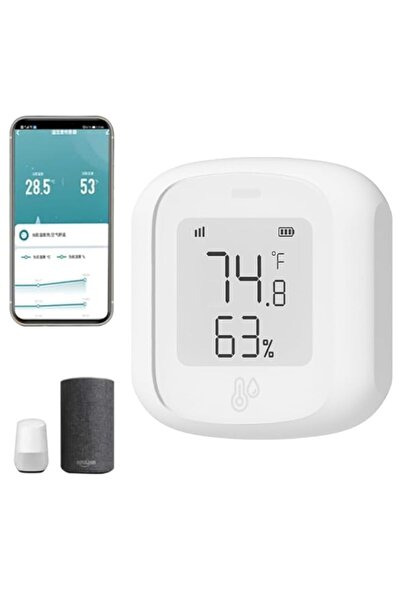 Generic جهاز مراقبة درجة الحرارة والرطوبة عبر واي فاي من KASTWAVE: مستشعر درج...