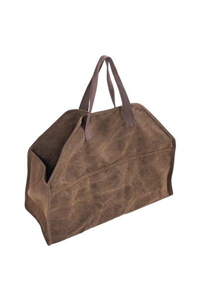 Generic حقيبة حامل حطب، حقيبة حمل جذوع من القماش، حقيبة حطب كبيرة، حقيبة حطب ...