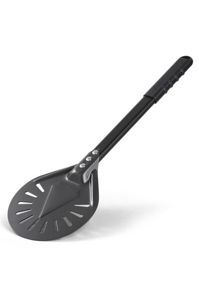 Generic مقشرة بيتزا Leightszen - مقشرة مثقوبة من الألومنيوم للاستخدام في المط...