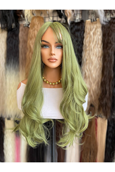 favorim peruk Yeni sezon yeşil peruk