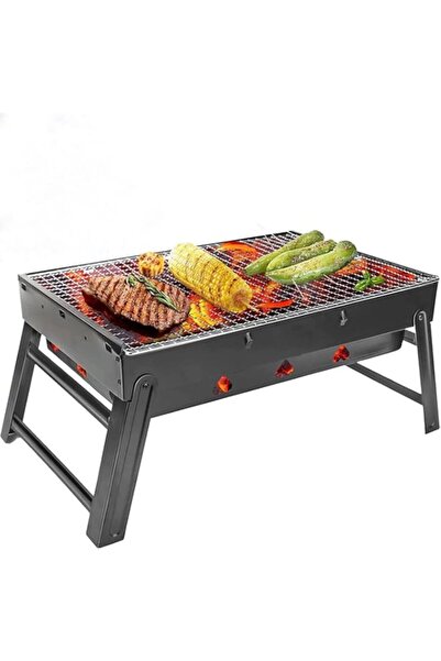 Generic شواية مارك كيو، شواية فحم محمولة قابلة للطي للطهي في الهواء الطلق وال...