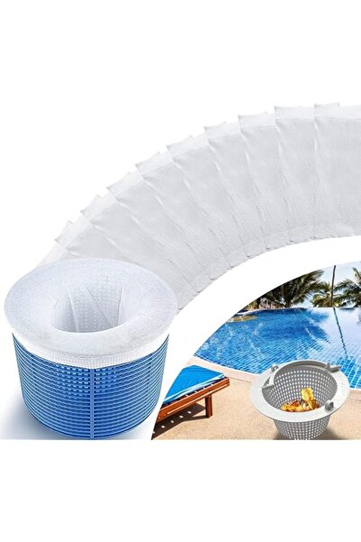 Generic جوارب Wawasia لتنظيف حوض السباحة، عبوة من 20 قطعة، شبكة دقيقة، لالتقا...