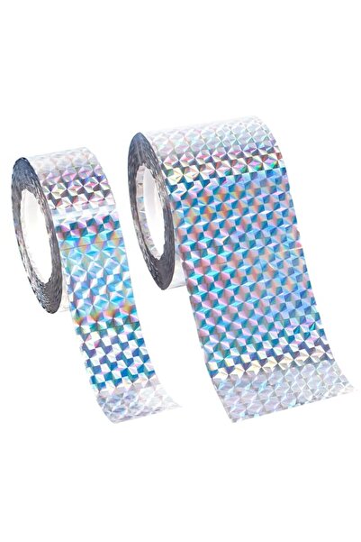 Generic Bird Scare Tapes, 2 Pack Repellent Deterrent Reflective Device Double...