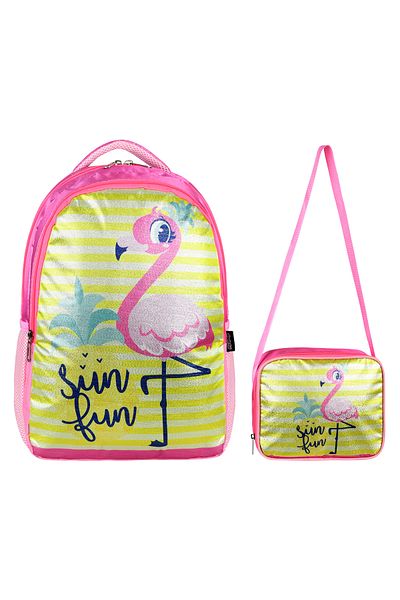 Chocuk Flamingo Primary School and Lunchbox Set