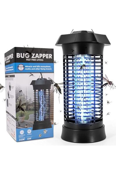 Generic جهاز YHRY لطرد الحشرات، جهاز طرد البعوض بقوة 6 واط للاستخدام الخارجي،...