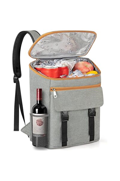 Generic حقيبة ظهر تبريد من YelaJoy - حقيبة غداء معزولة مقاومة للماء بسعة 25 ل...