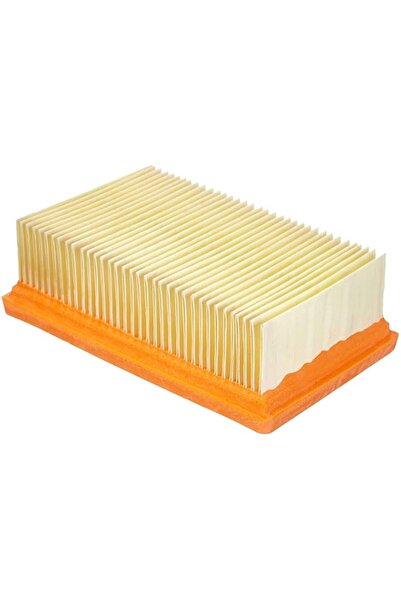 Generic كارشر - فلتر مطوي مسطح قابل لإعادة الاستخدام لمكنسة كارشر الرطبة والج...