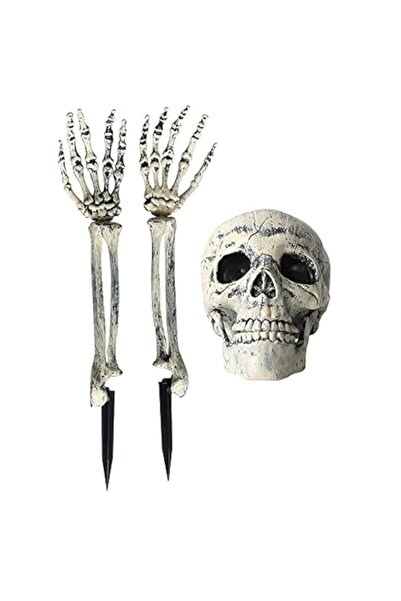 Generic هيكل عظمي قابل للحركة لعيد الهالوين من GGEROU مع مفصل متحرك - دعامة ج...