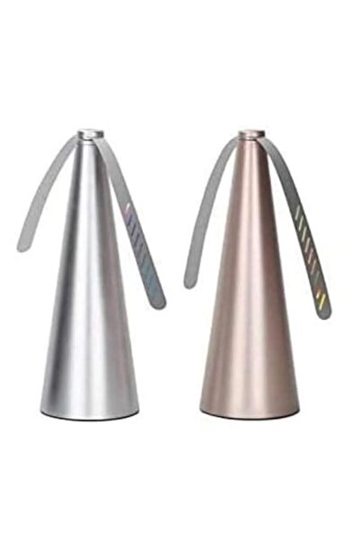 Generic مراوح الذباب (ذهبية وفضية) مروحة طرد الذباب للطاولات، طاردة للحشرات، ...