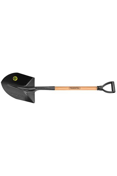 Generic Tramontina Round Mouth Shovel with 71cm Wood Handle