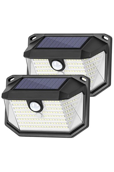 Generic مصباح حائط خارجي يعمل بالطاقة الشمسية من KASTWAVE، عبوة من قطعتين، 17...