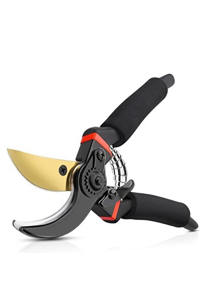 Generic مقص تقليم كونغجيز بايباس، مقص تقليم حديقة موفر للعمالة، مقاس 8.2 بوصة...